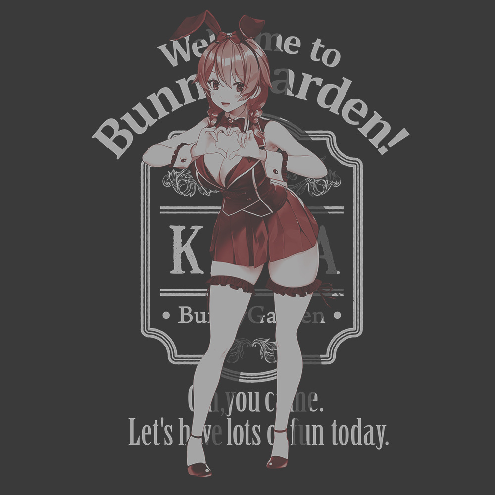 Cospa 0922 花奈 Tシャツ [バニーガーデン] SUMI