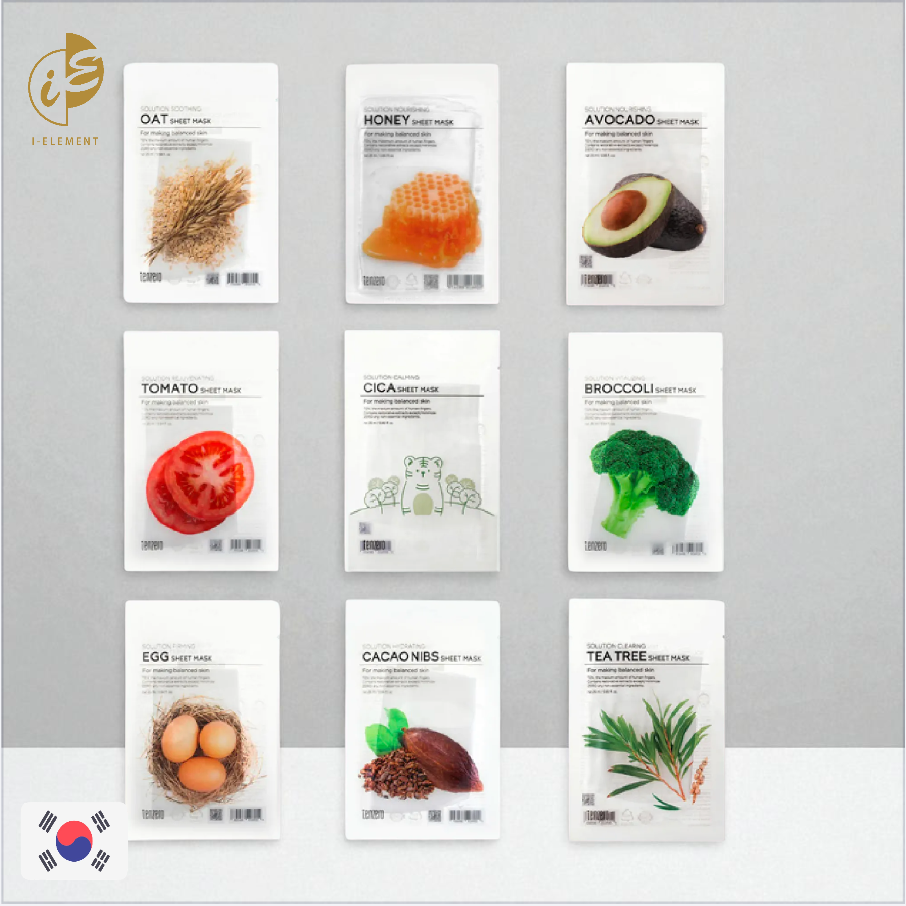 TENZERO活力面膜  [1片]