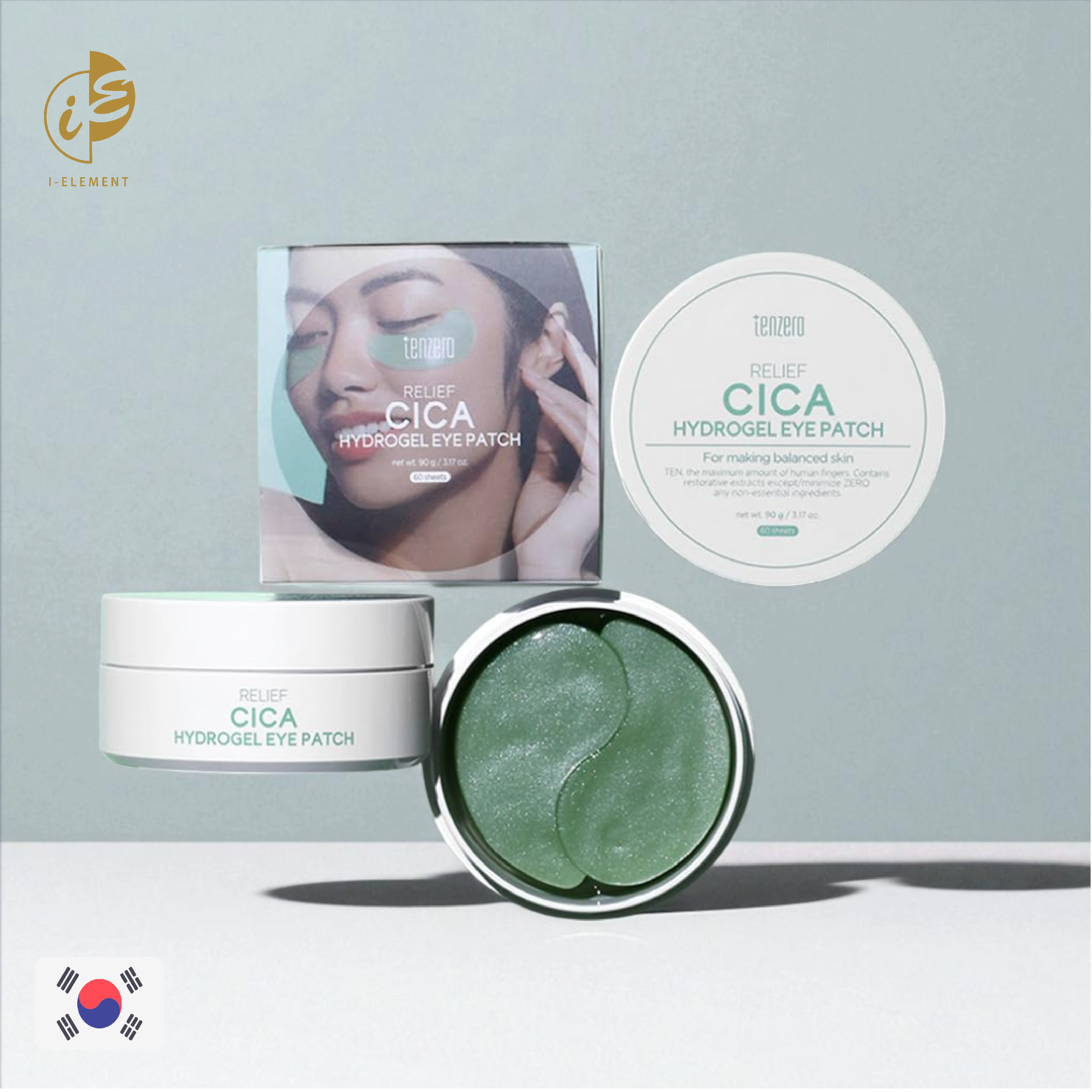 TENZERO 水凝膠眼貼 [60片]