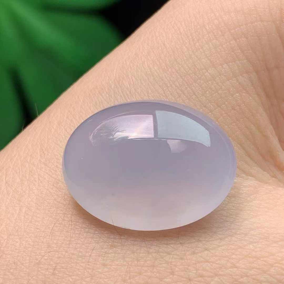 翡翠冰紫大蛋面,天然翡翠A玉, 緬甸玉, Jade, Jadeite