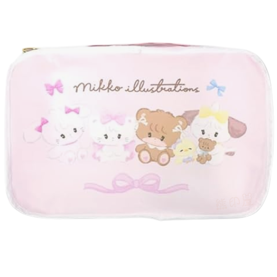 Mikko illustrations 拉鏈收納袋 萬用袋 化妝包 旅行便攜