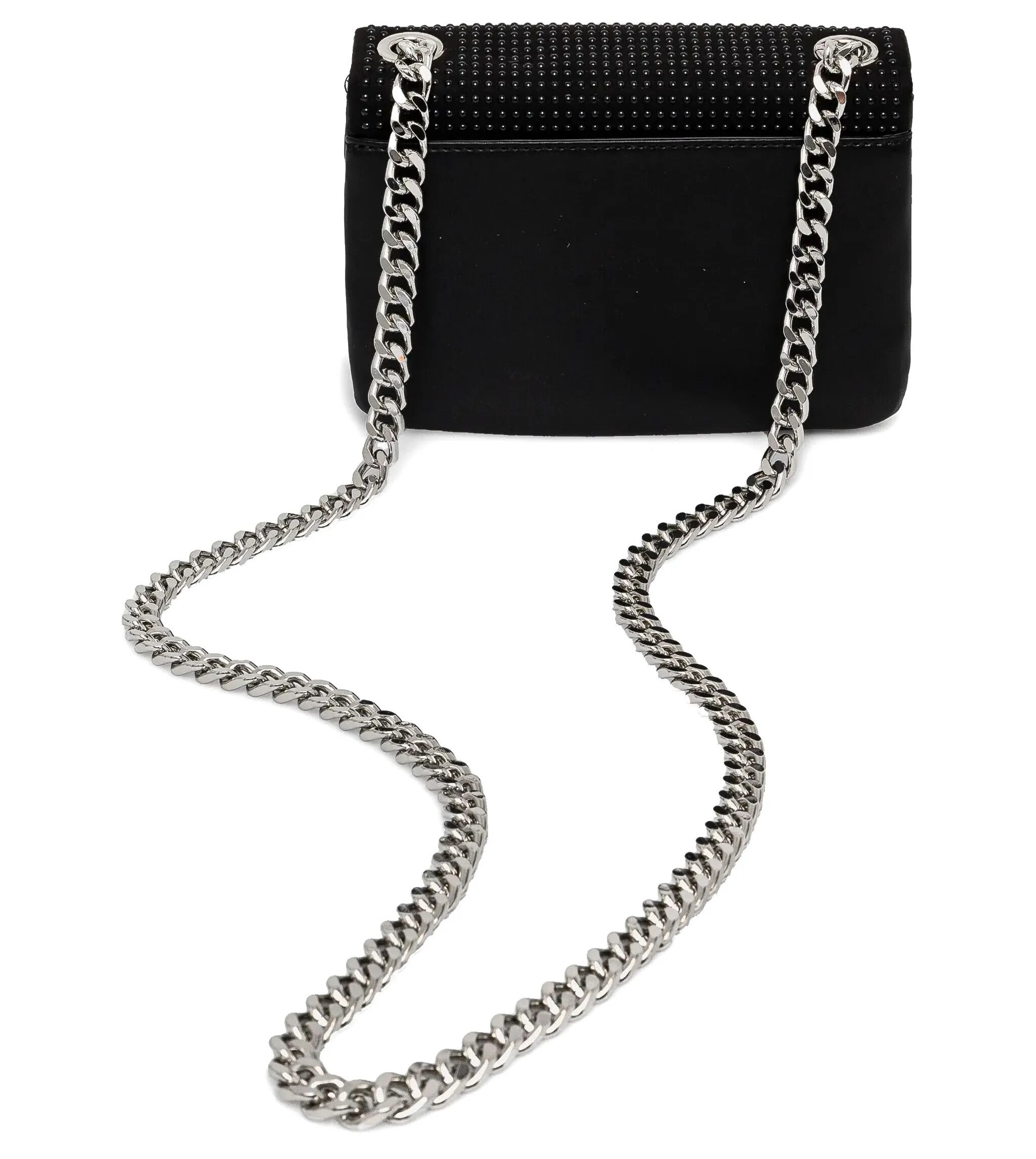 [S] DKNY BLACK R44EM106 FLAP CROSSBODY BAG, 732465843303 FINAL SALE (SD1360)