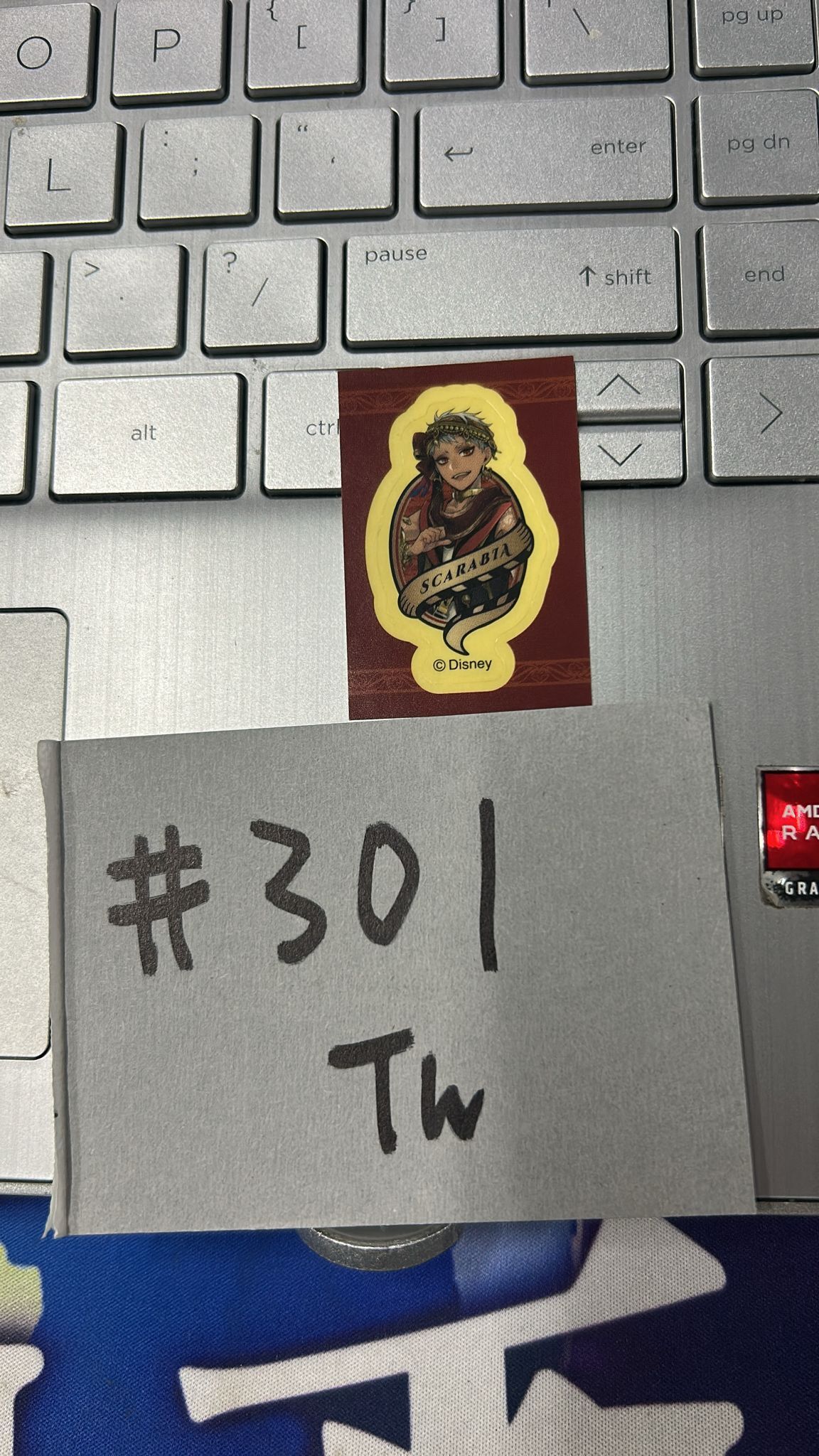 TWST KALIM 貼紙 #301