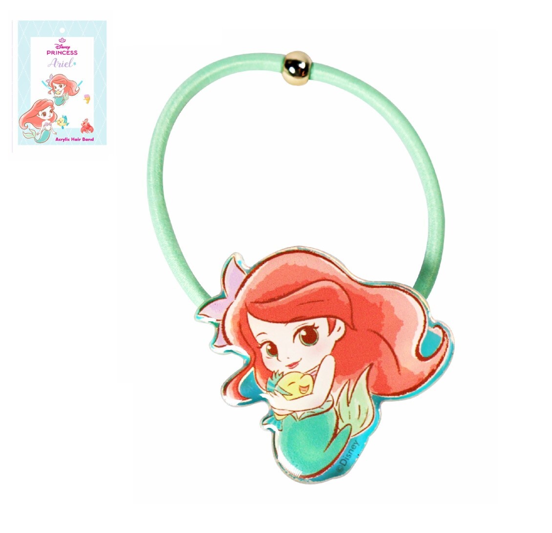 迪士尼公主 幻彩髮圈 髮繩 美人魚