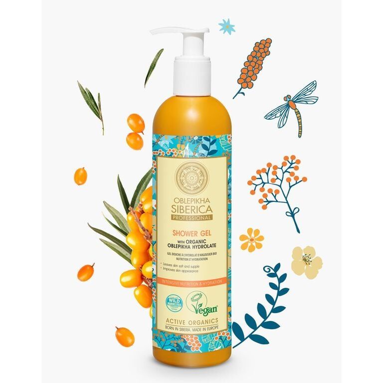 【直播】NATURA SIBERICA LL090604 有機沙棘果保濕滋潤沐浴露 550ml