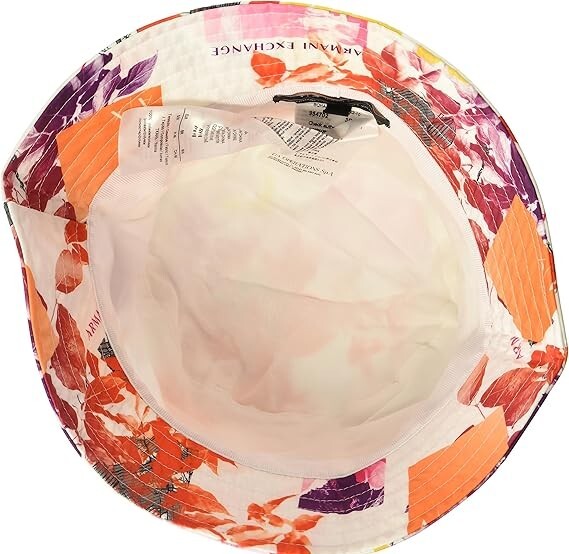 [S] ARMANI EXCHANGE WOMEN'S SUMMER FLORAL BUCKET HAT,MULTI, 8053616209079 (SAX281)