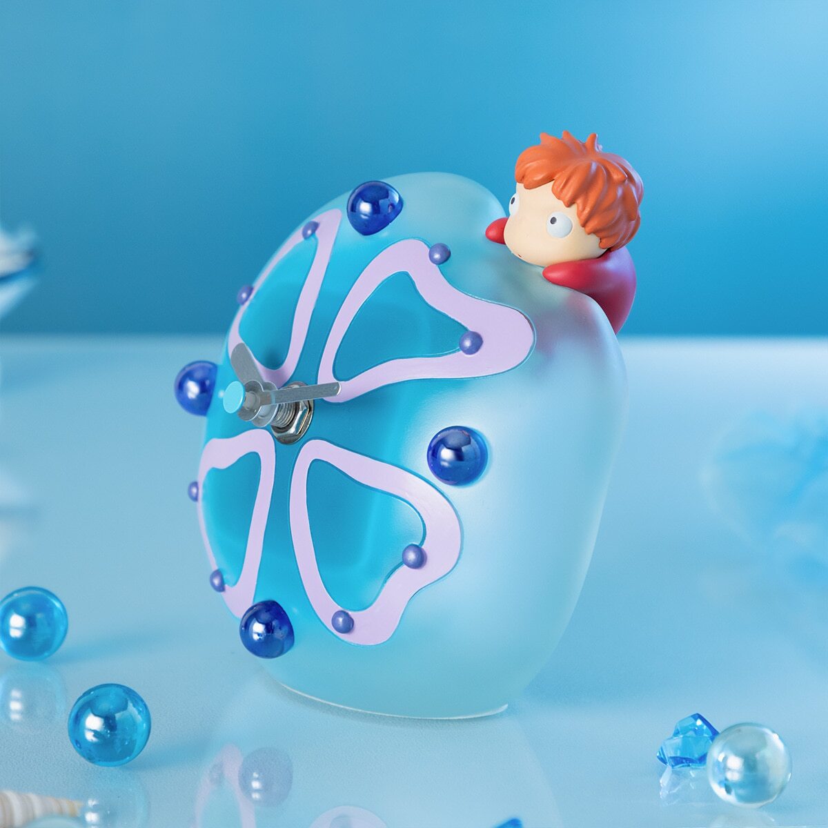 桌上時鐘 崖上的波妞 波妞的水母時鐘