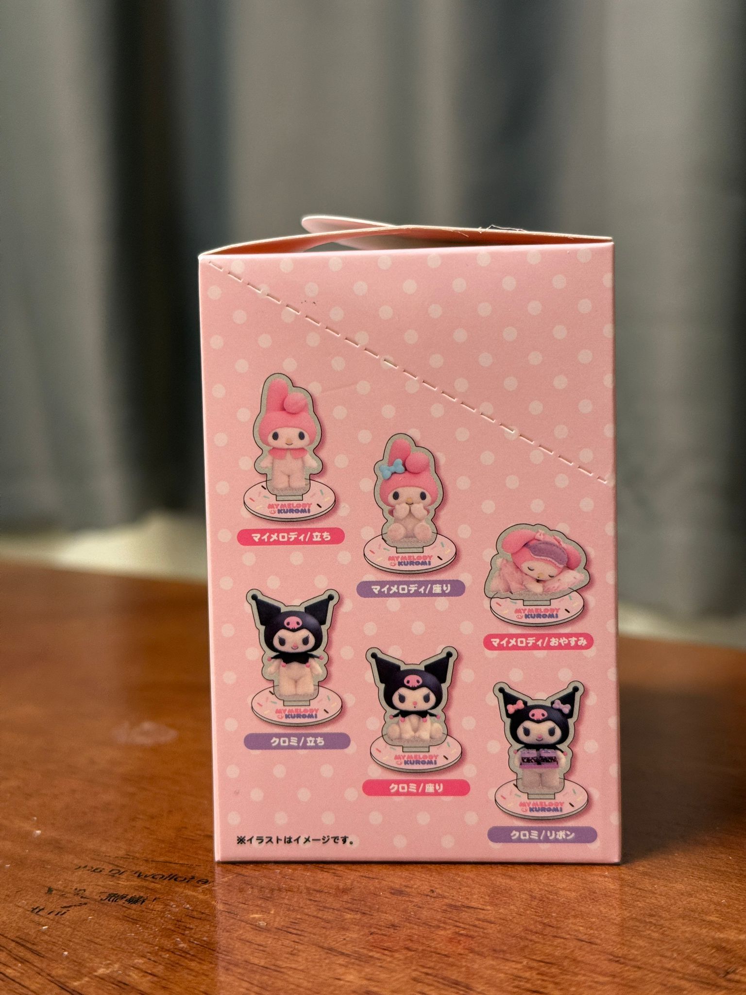「日本限定」 My Melody / Kuromi「NETFLIX」動漫版神秘盲盒 亞加力立架（全套12款）