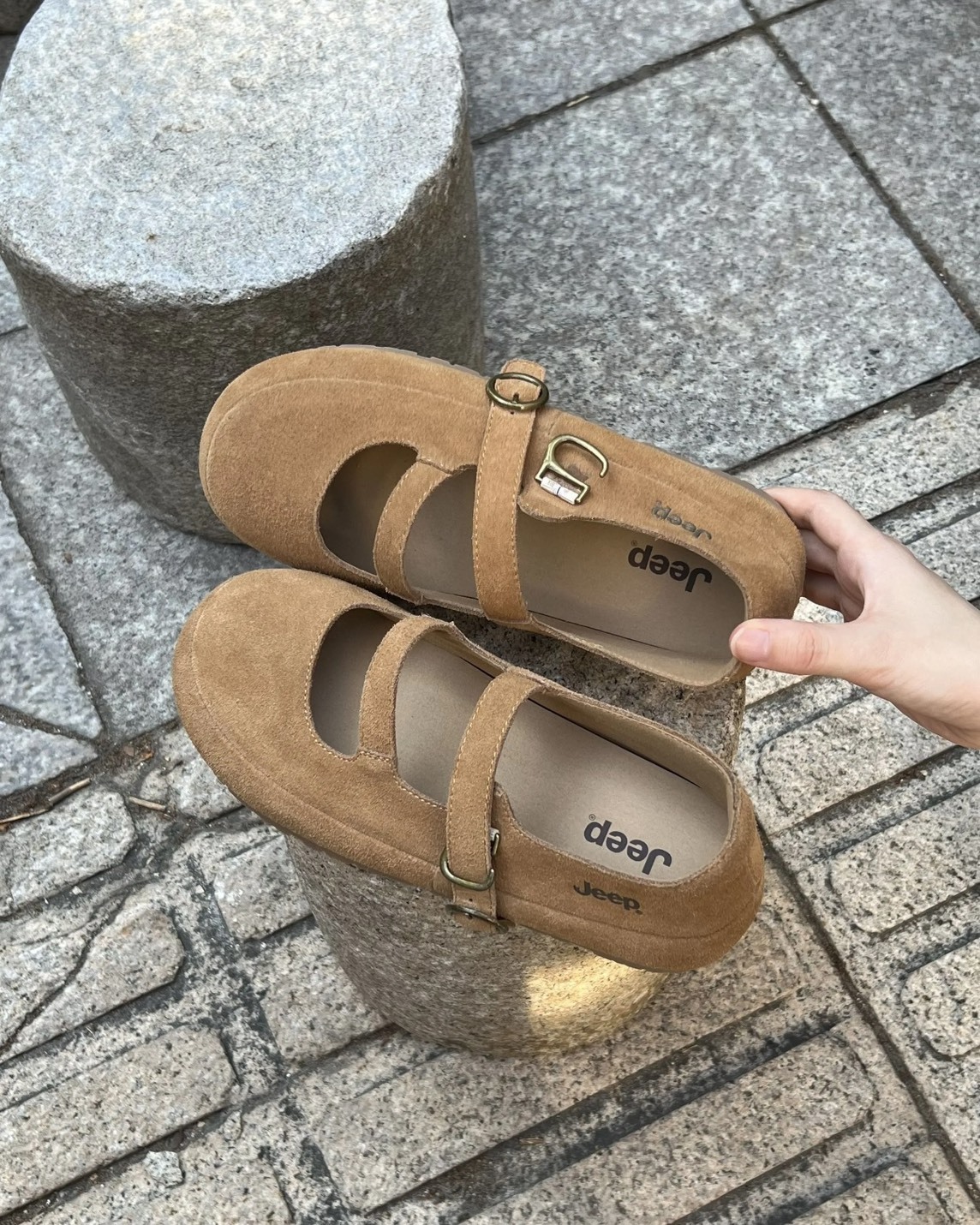 <折扣接單> Jeep 微厚底 瑪莉珍鞋