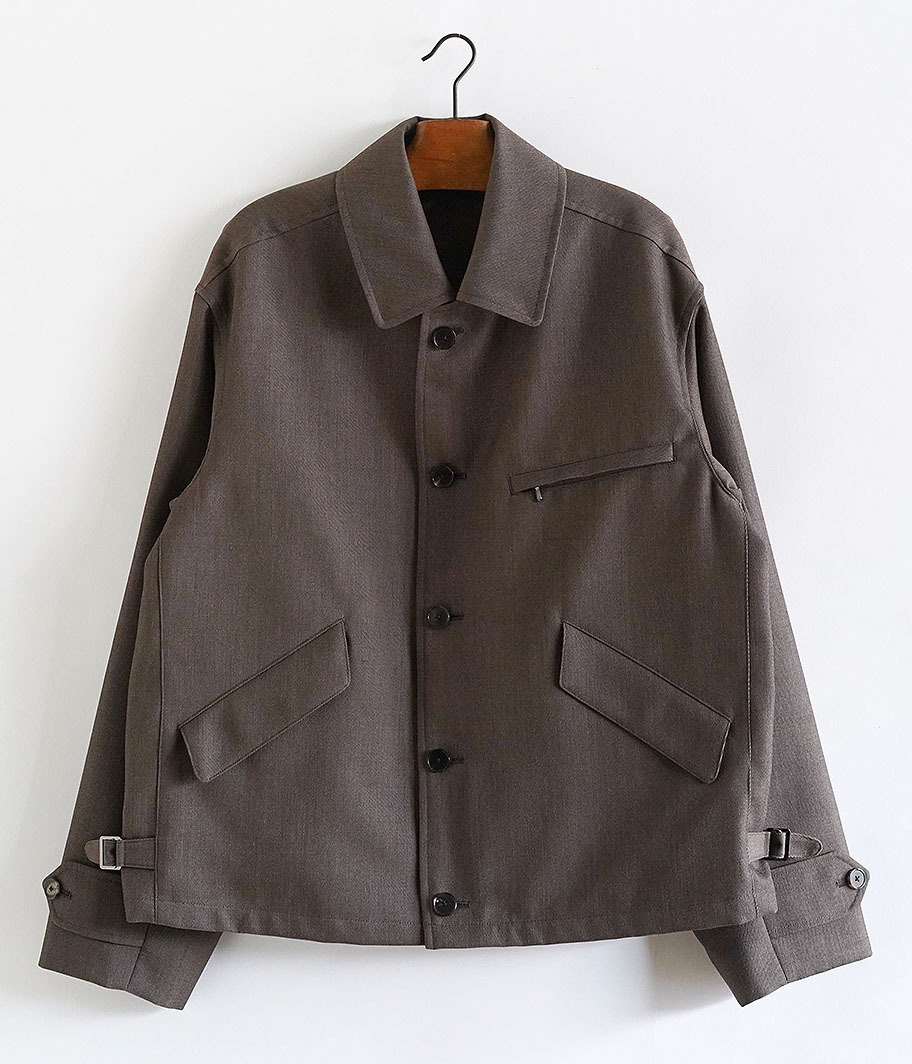 LAST PCS: A.PRESSE COVERT CLOTH JACKET - BROWN SIZE 1 PRE ORDER ITEM (預訂中)