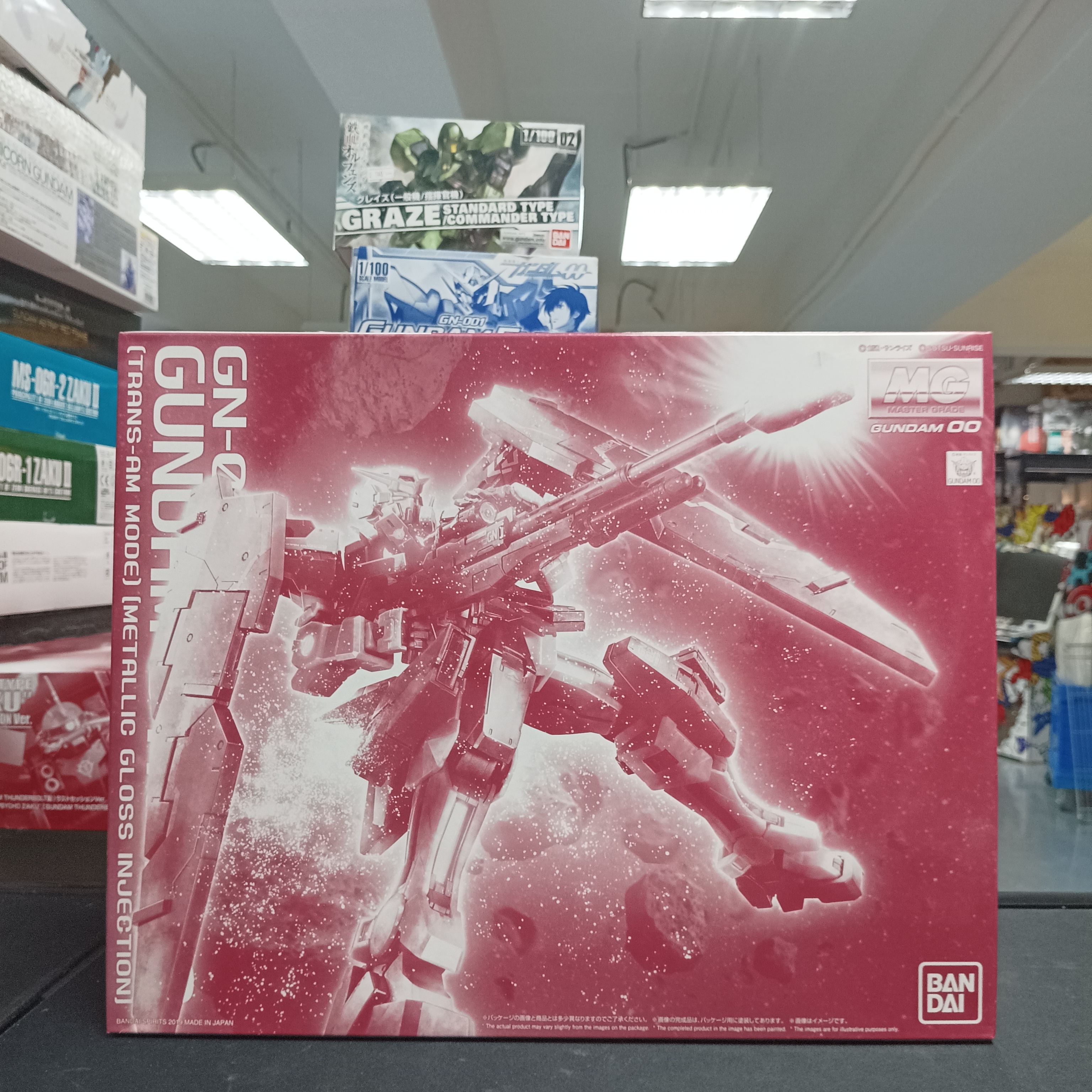 MG 1/100 Gundam Dynames (Trans-am Mode) Metallic