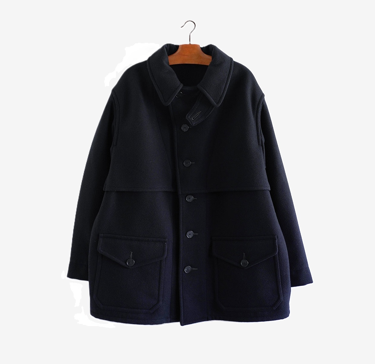 ON SALE: A.PRESSE U.S.ARMY MACKINAW COAT - NAVY SIZE 2 PRE ORDER ITEM (預訂中)