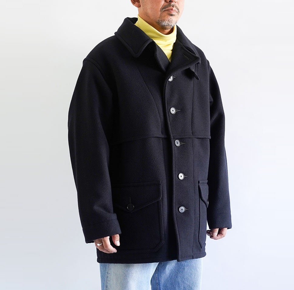 ON SALE: A.PRESSE U.S.ARMY MACKINAW COAT - NAVY SIZE 2 PRE ORDER ITEM (預訂中)