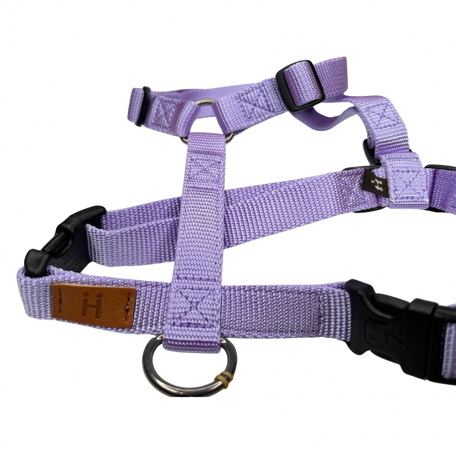 義大利Haqihana｜【薰衣草紫】減壓H型寵物胸背帶