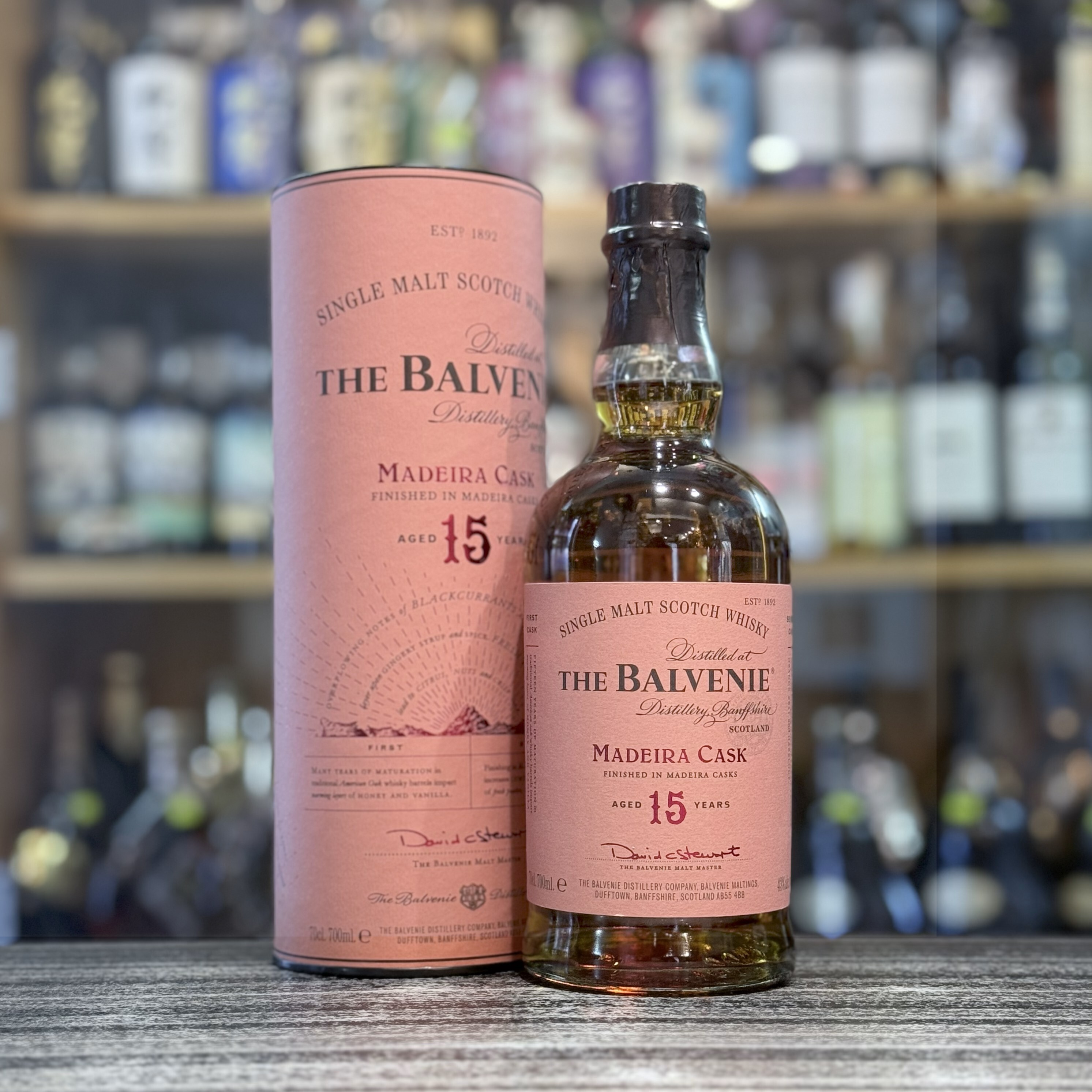 Balvenie 15 Year Old Madeira Cask Finish - 70cl/43%