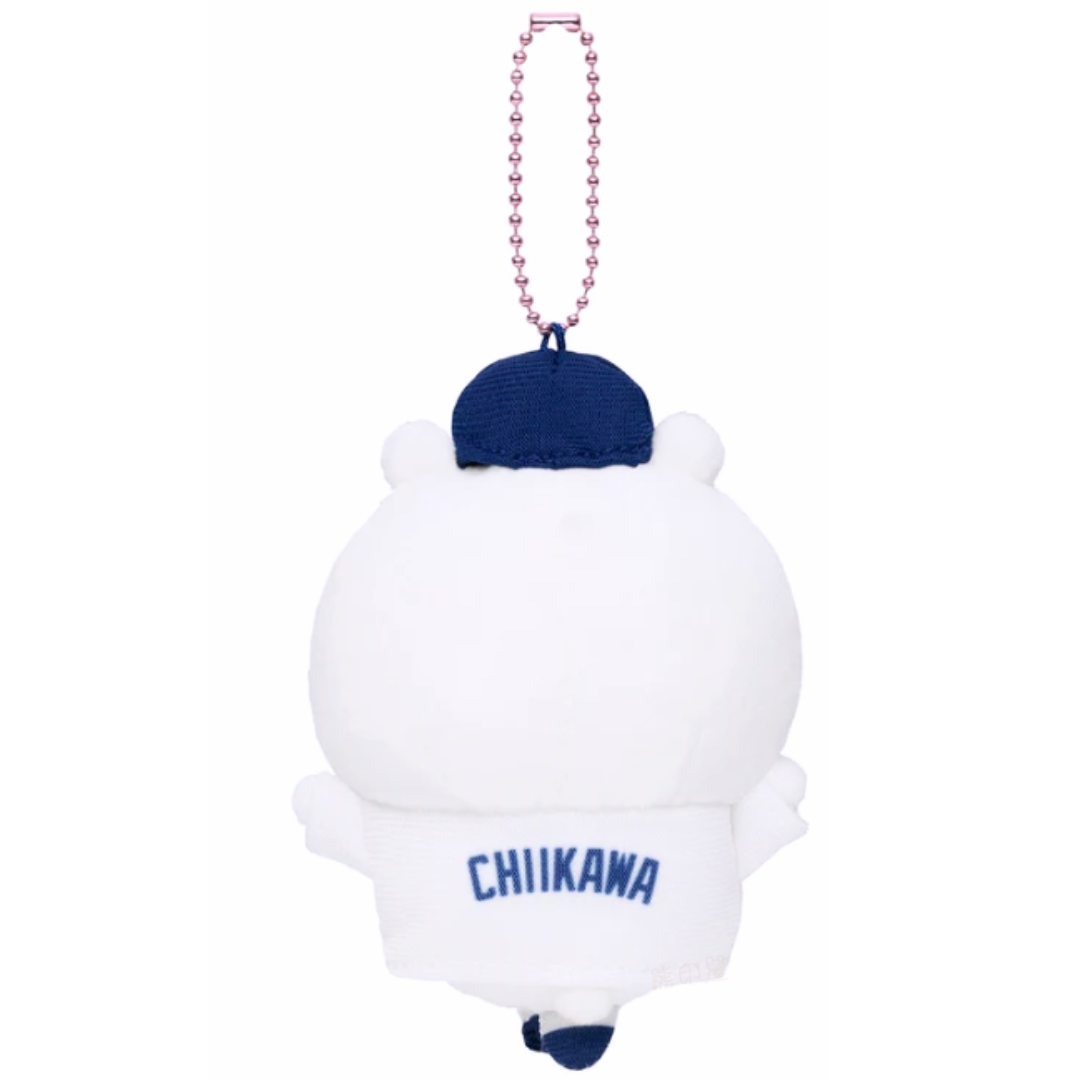Chiikawa X MLB TOKYO 吉伊卡哇棒球衣道奇隊款毛公仔掛飾吊飾