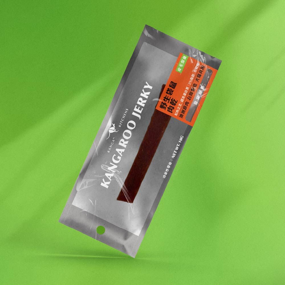 澳洲袋鼠廚房 | 100%澳洲袋鼠肉條｜皮毛保健