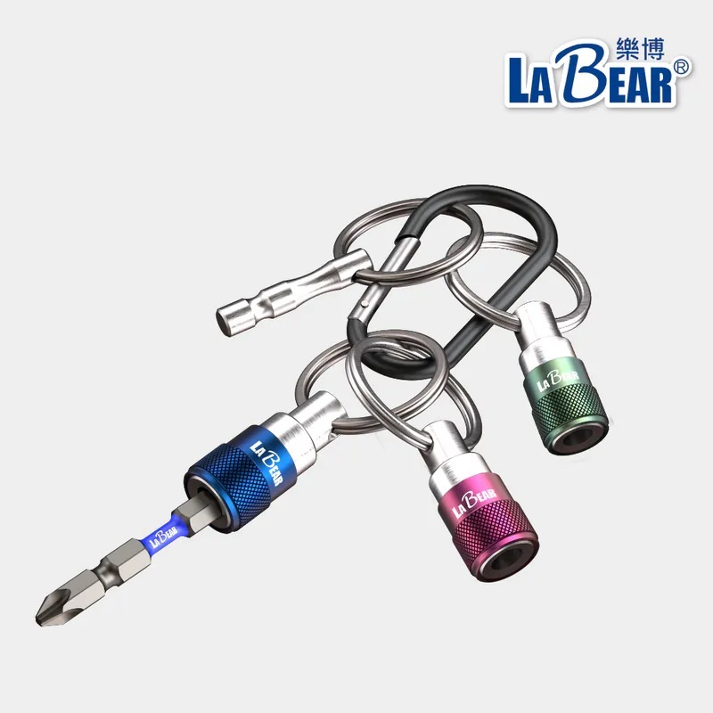 LaBear三色起子頭快脫組含掛勾 BHOOK07-RBG