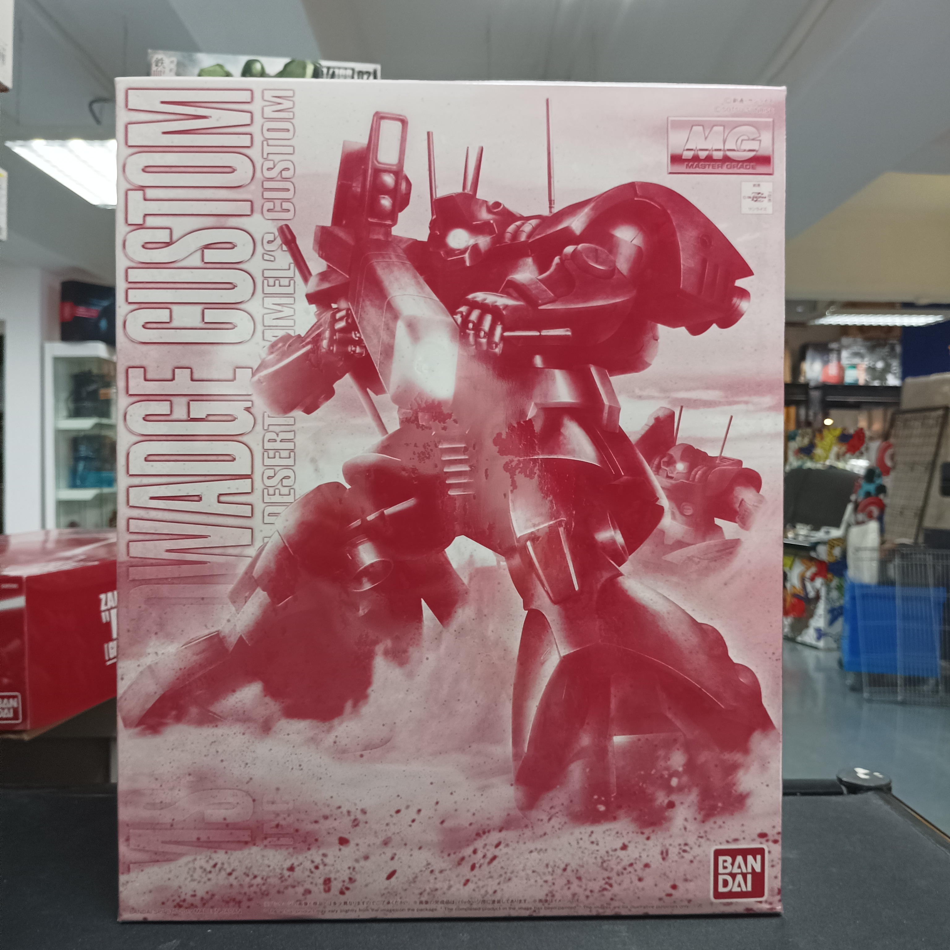 寄賣-MG 1/100 MS-09H Dwadge Custom (PRINCIPALITY OF ZEON DESERT ROMMEL'S CUSTOM)