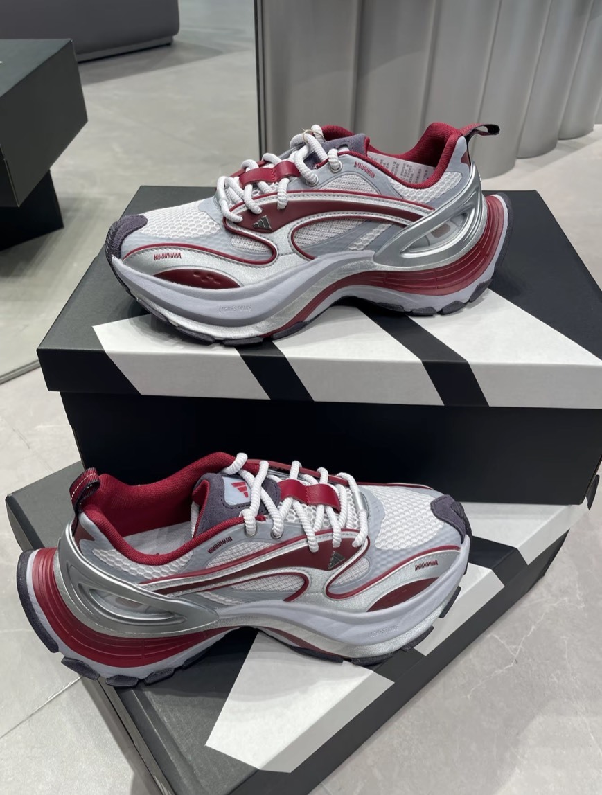 Adidas XLG Speed 未來 科技 銀灰 酒紅 老爹鞋 JS4994