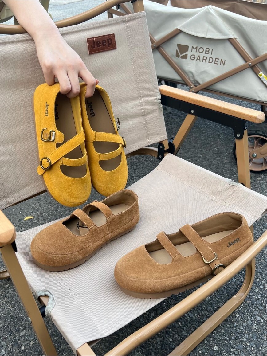 <折扣接單> Jeep 微厚底 瑪莉珍鞋