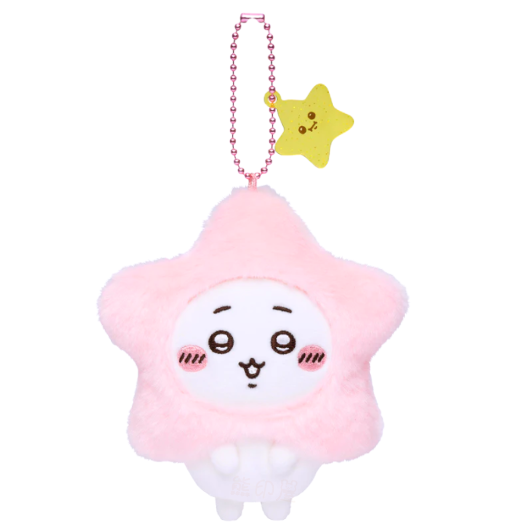 Chiikawa 吉伊卡哇許願星星款毛公仔掛飾吊飾