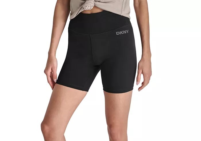 [S] DKNY BLACK BIKERS SHORT, DP4S5218-BLK (SD1329)