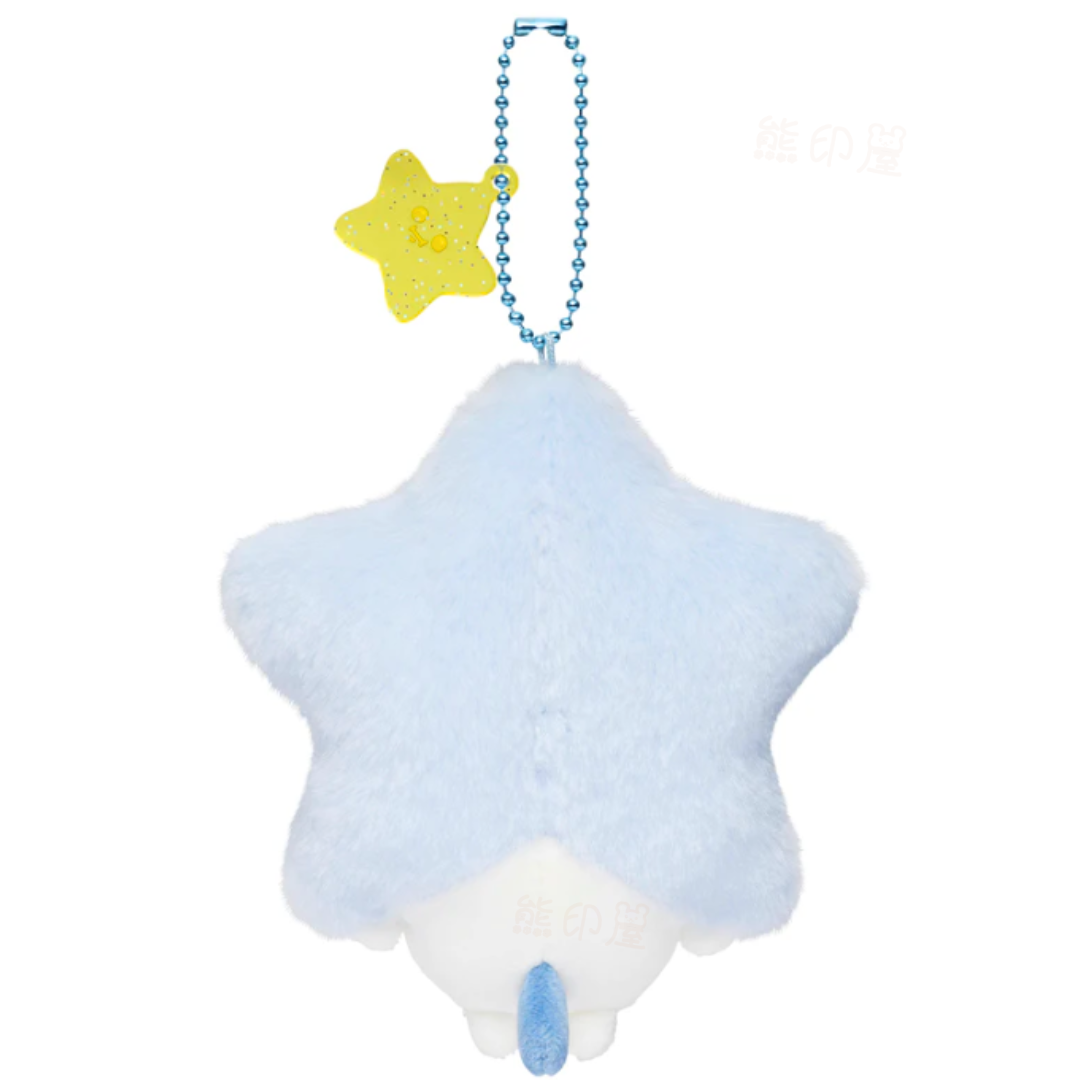 Chiikawa 小八貓許願星星款毛公仔掛飾吊飾