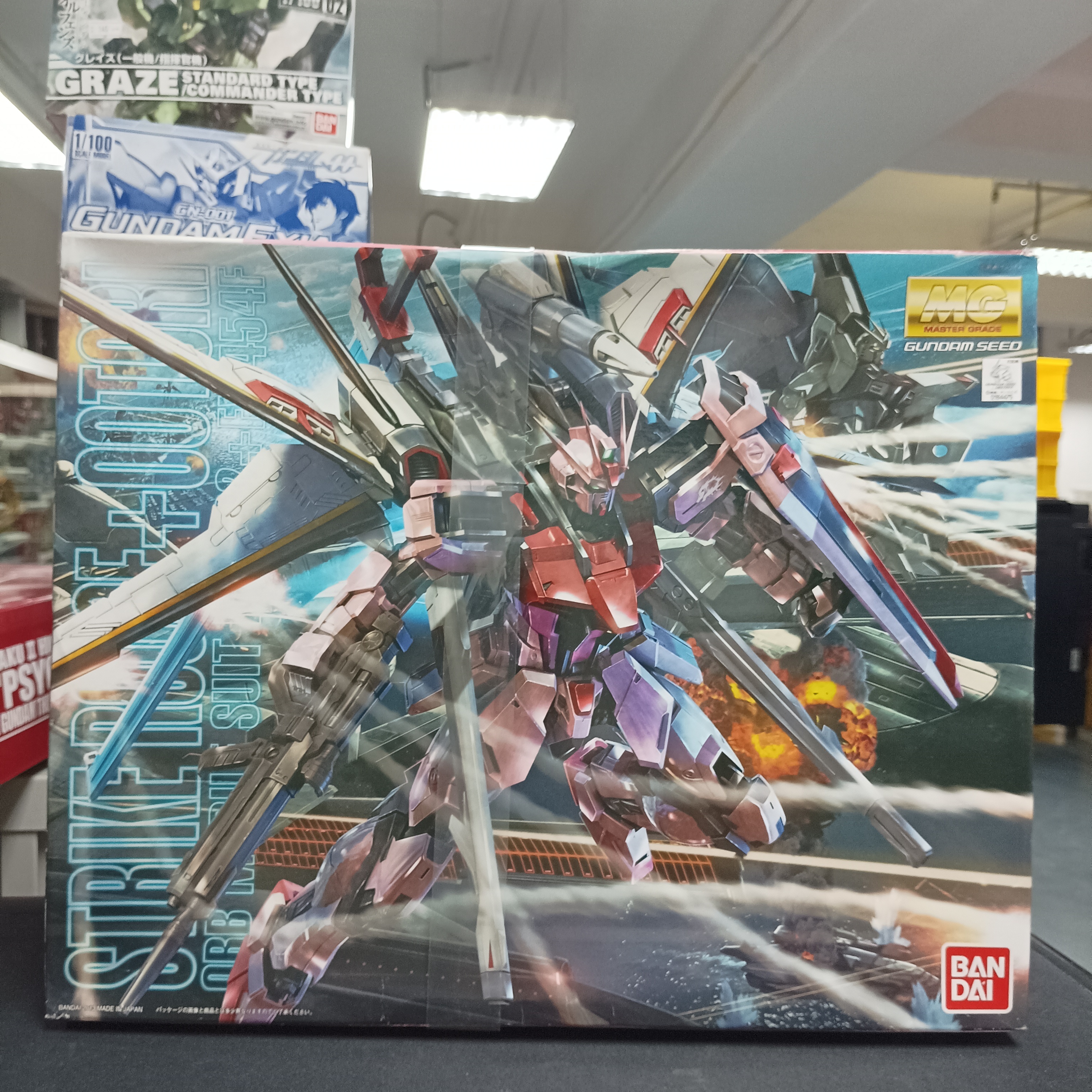 寄賣-MG  1/100 Strike Rouge + Ootori