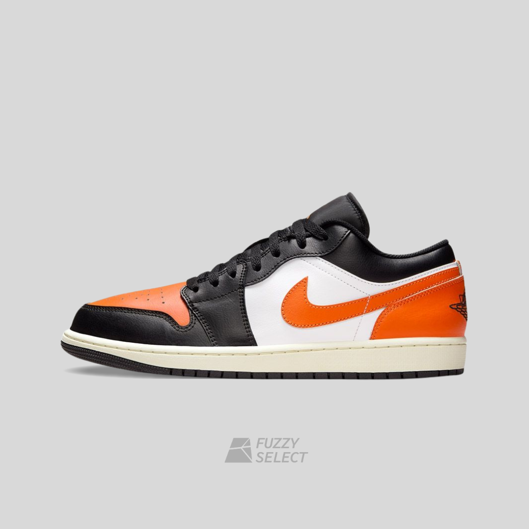 【逢甲 FUZZY】Air Jordan 1 Low “Shattered Backboard” 扣碎 黑白橘 553558-081