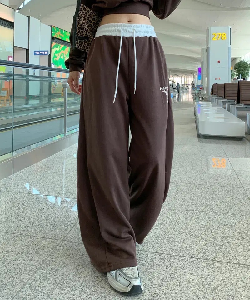 【優惠價預訂】韓國白色褲頭Training Pants（4色）