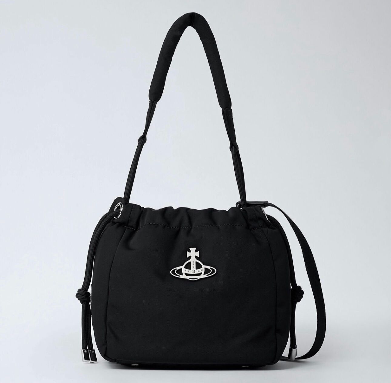 VIVIENNE WESTWOOD - Hilary Nylon Bucket Bag (SMALL)