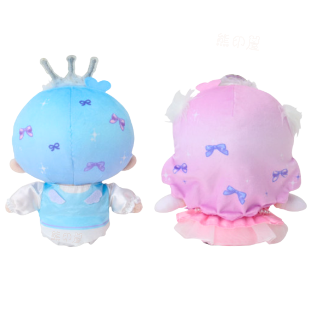 Little Twin Stars 50 週年毛絨公仔一對 結婚裝飾 (平行進口)