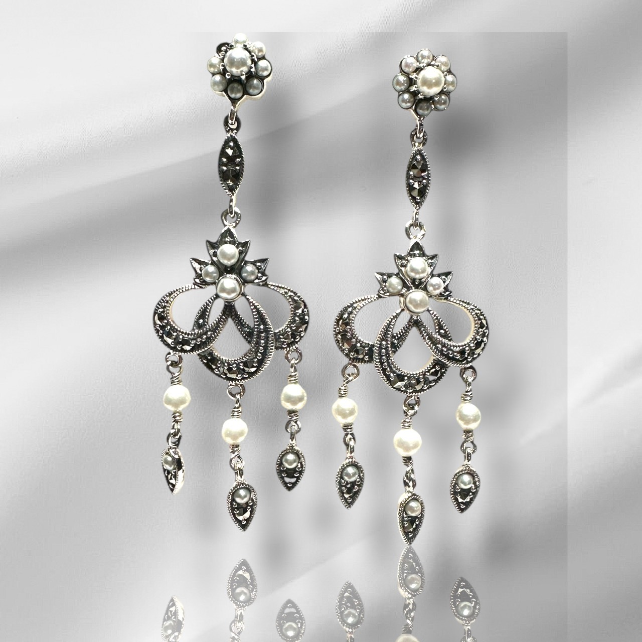 日本小米珠耳環