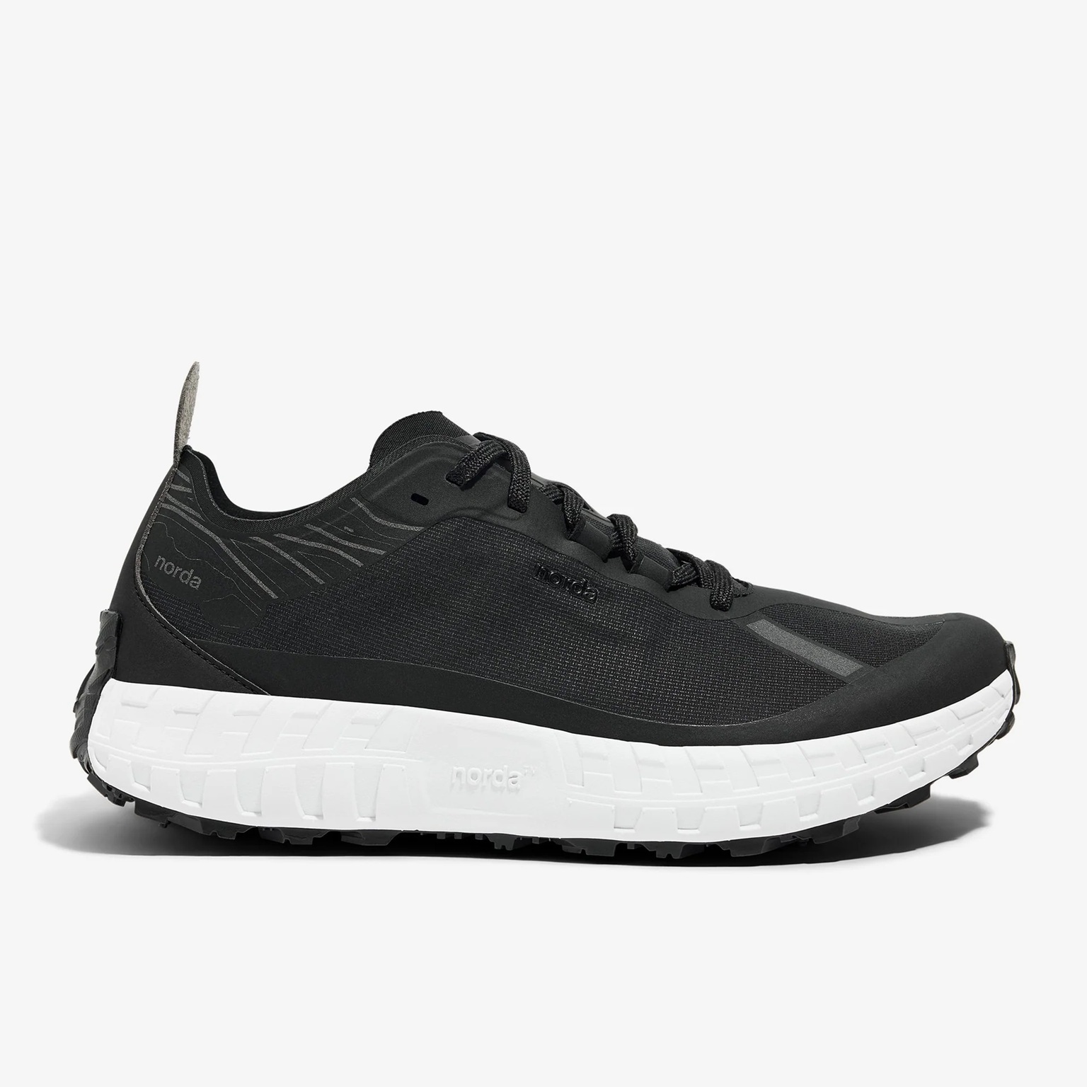 [現貨] norda 001A Trail Running Shoes | Black White