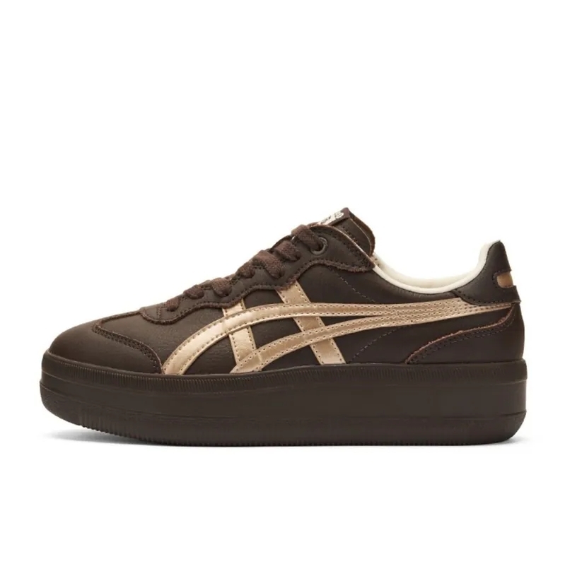 <秋冬調色盤> Onitsuka Tiger Tokuten CHUNK 鬼塚虎 厚底 皮革 棕色 1183C560-200