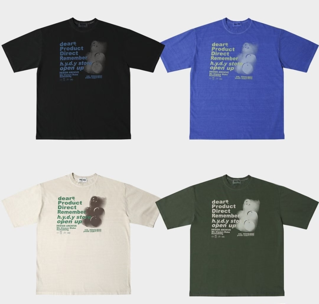 🇰🇷 韓國 熊熊 T-Shirts(清貨貨品,不設退換)（K9 M28）