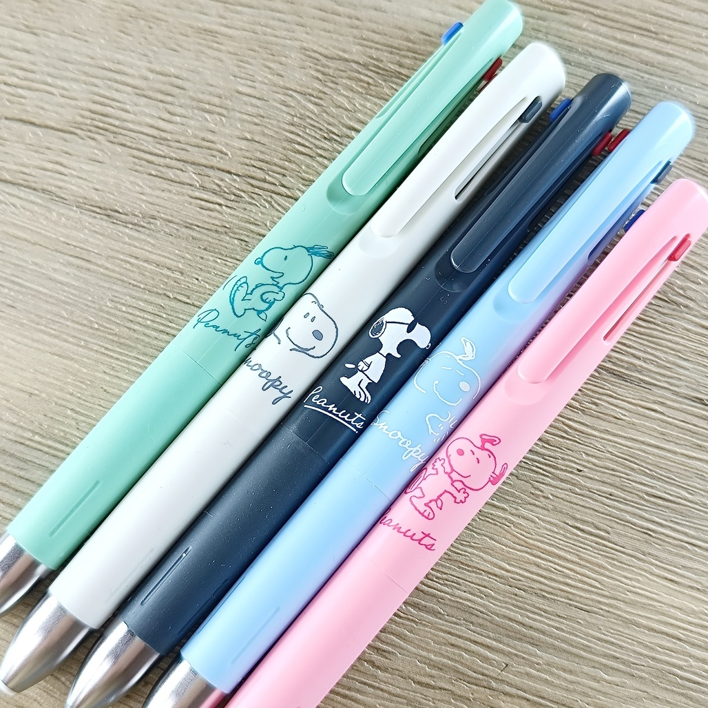 日本ZEBRA 斑馬 bLen 3C / 2+S 多機能原子筆0.5mm 史努比聯名款