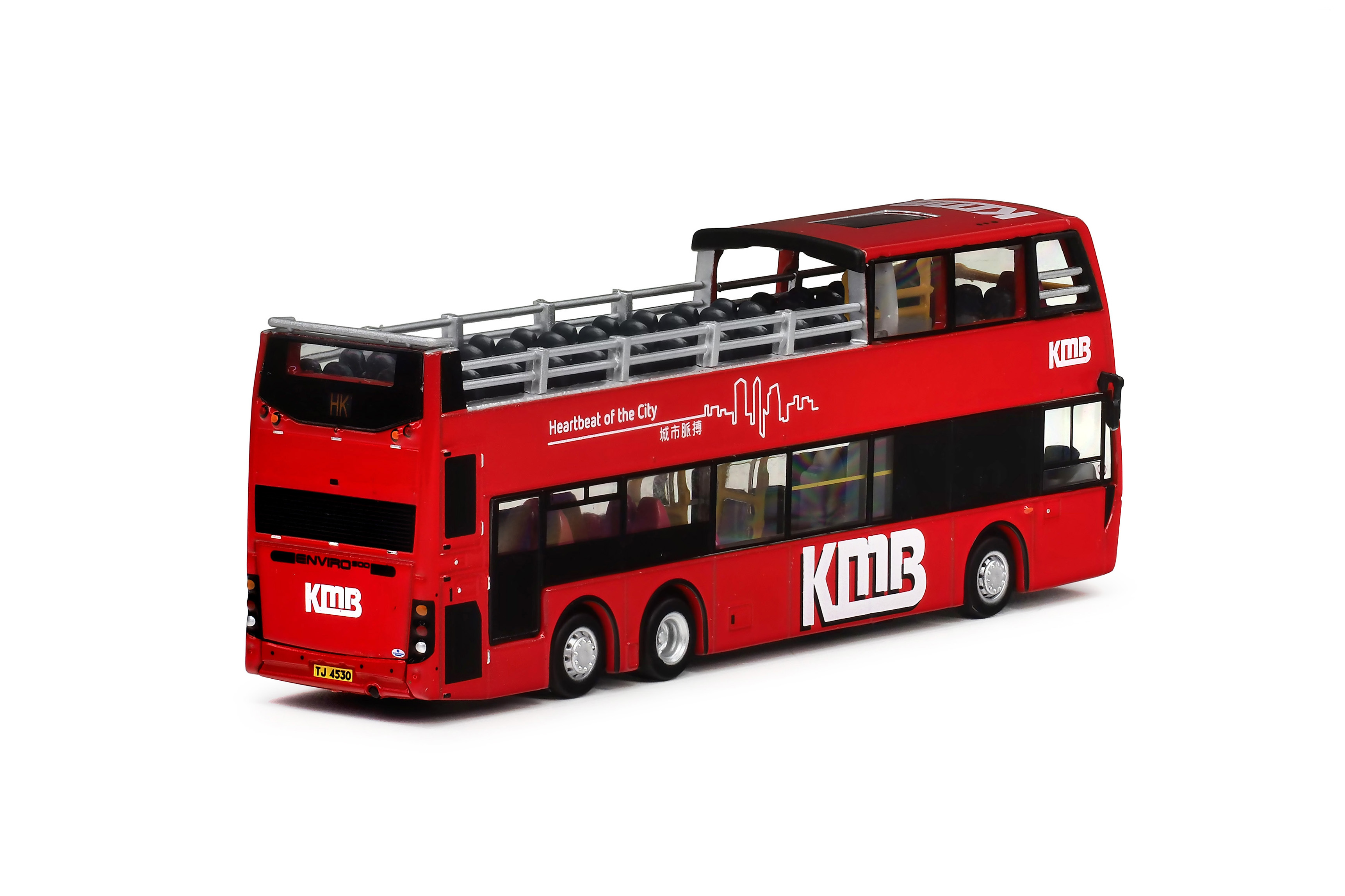 KMB2025153 1:120 九巴丹尼士歐盟五代12米開篷巴士 (HK1九龍遊香港)