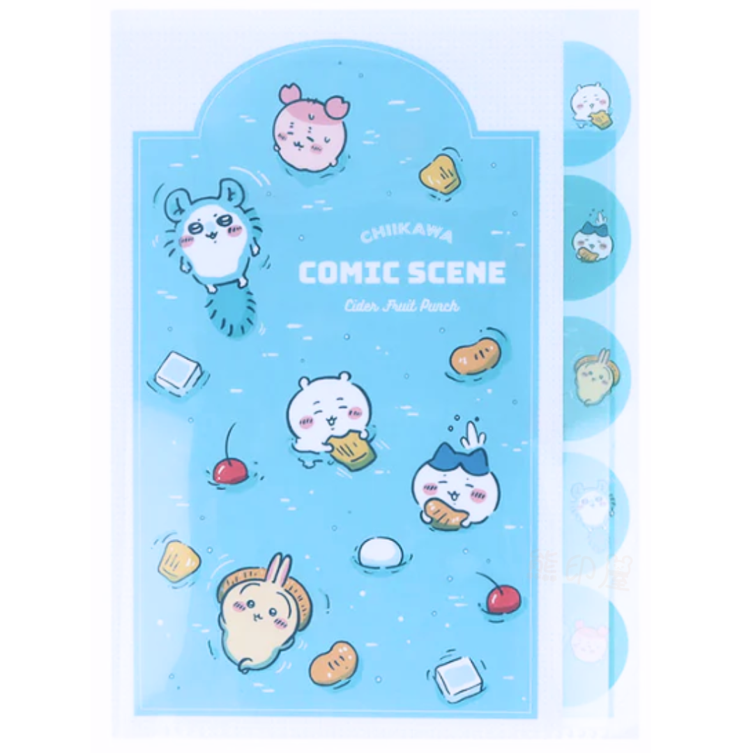 日本Chiikawa 水果賓治款 A4 File 索引文件夾 日本製