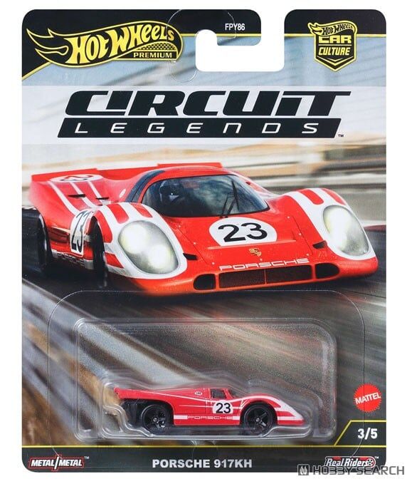 Hot wheels 代理版 汽車文化 賽場傳說JBK63-9866 保時捷 917KH