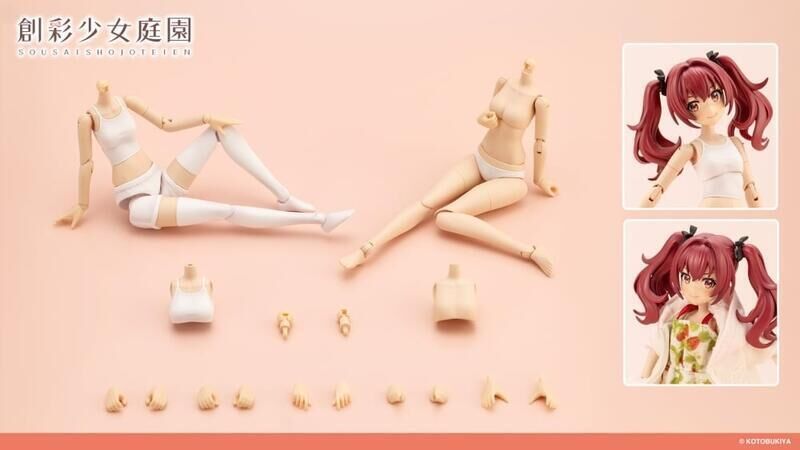 壽屋 代理版 組裝模型 1/10 創彩少女庭園 裝扮用身體 S