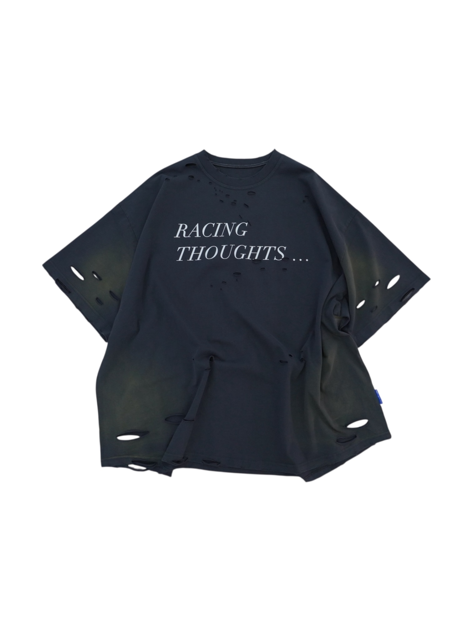 Symphony 短袖-寬鬆做舊破壞