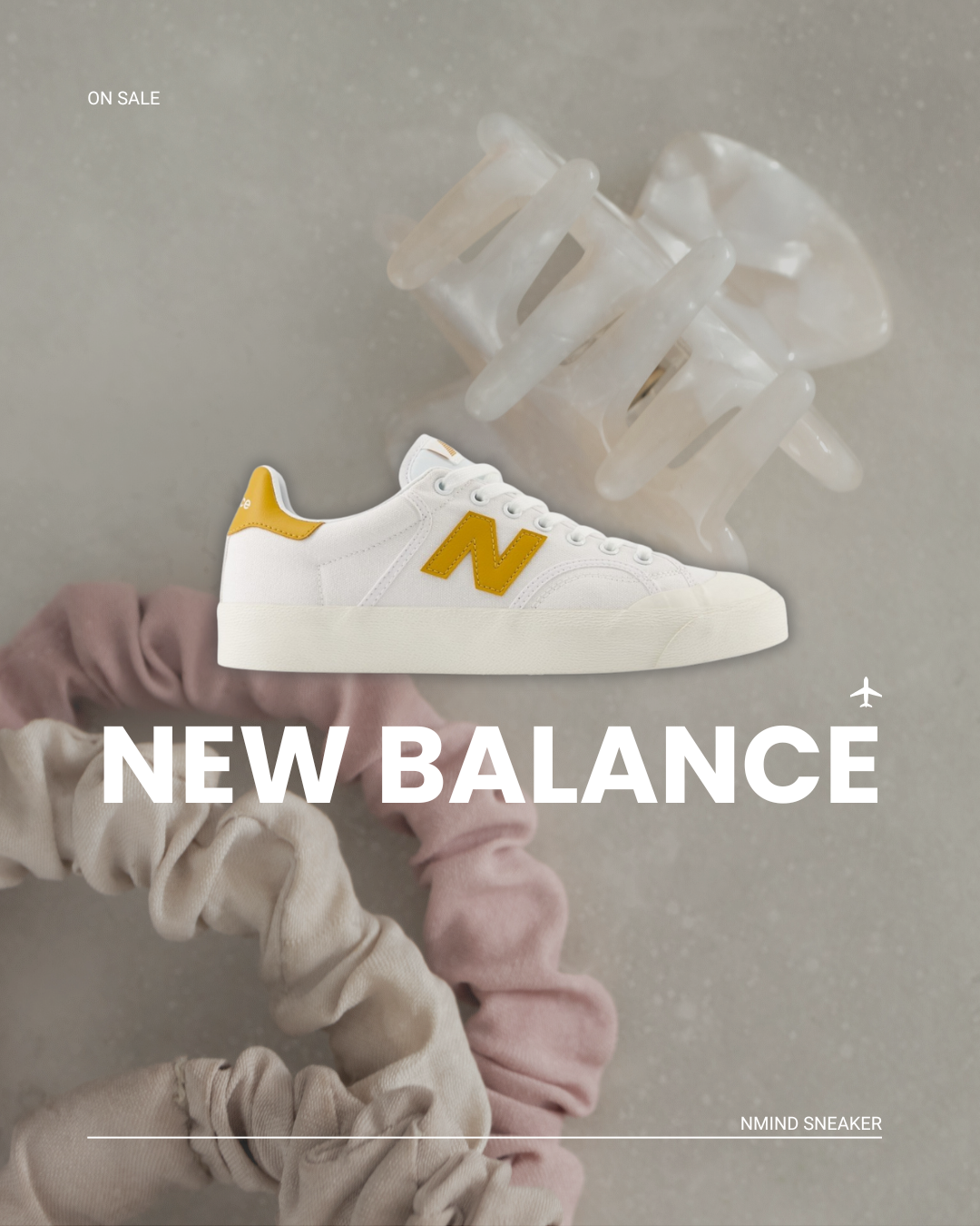 <快速出貨> New Balance 100 蜂蜜芥末