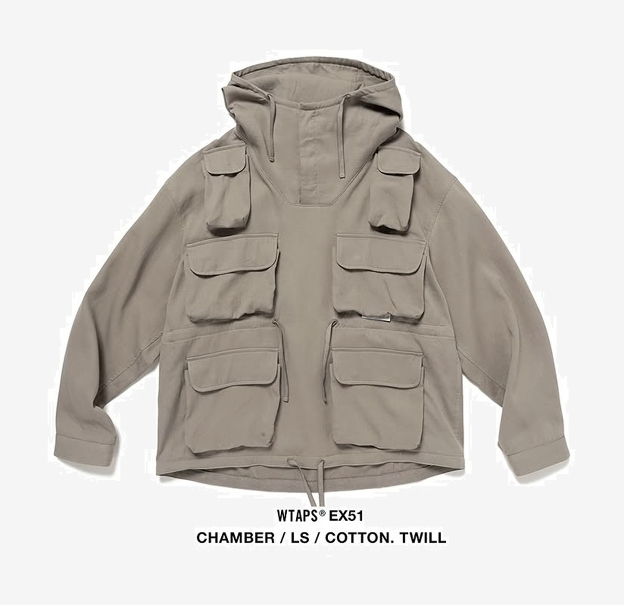 ジャケット・アウター WTAPS FW25 CHAMBER / LS / COTTON. TWILL ジャケット・アウター WTAPS FW25 CHAMBER / LS / COTTON. TWILL Wtaps