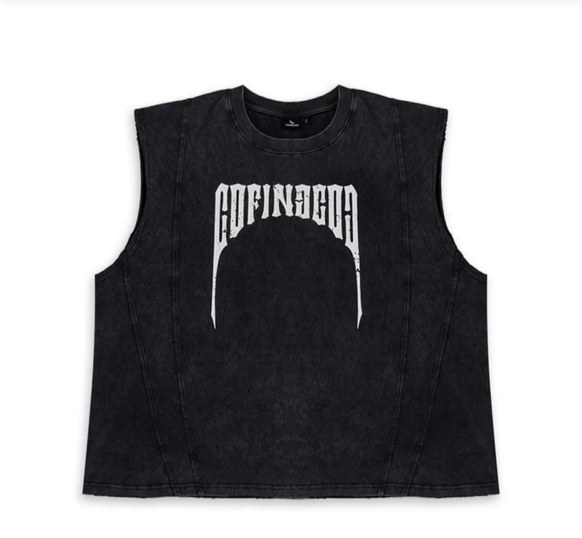 不收邊惡魔無袖