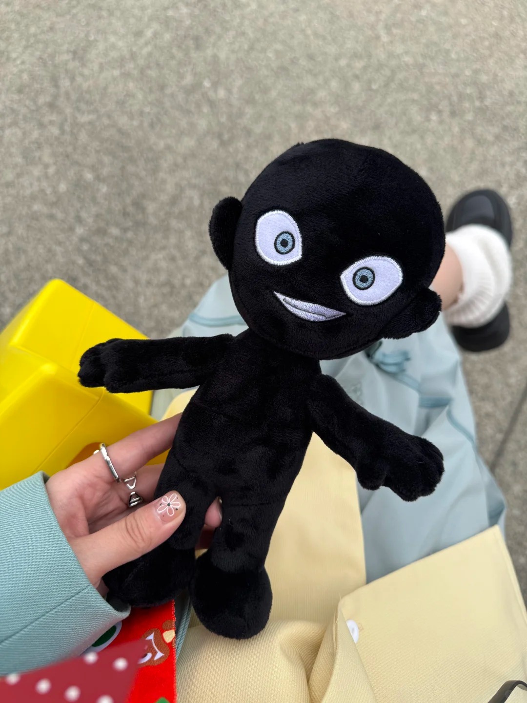 限量🇯🇵日本 大阪環球影城限定 名偵探柯南 黑衣人 S娃 娃娃