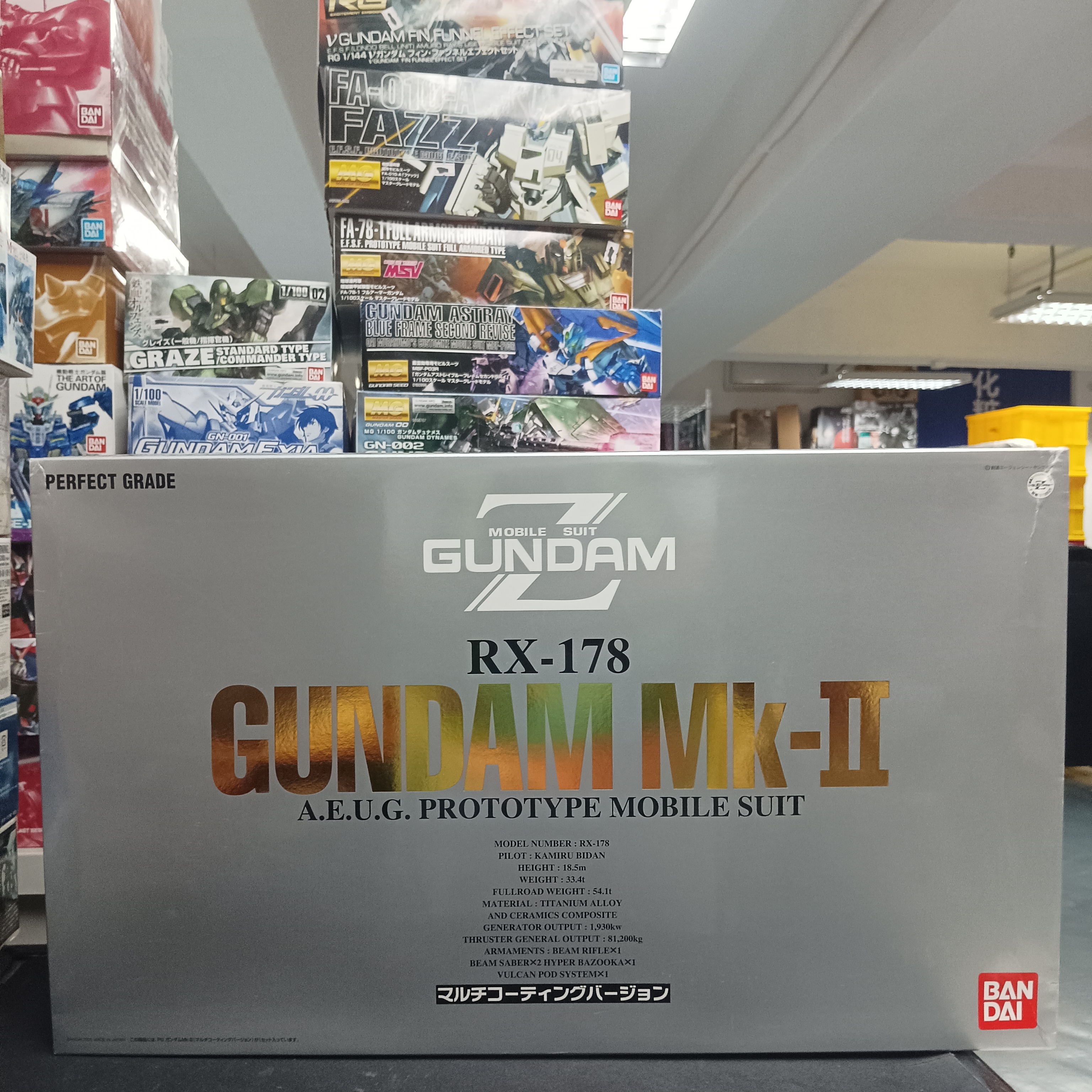 PG 1/60 RX-178 Gundam Mk-II Multi Coating Ver.