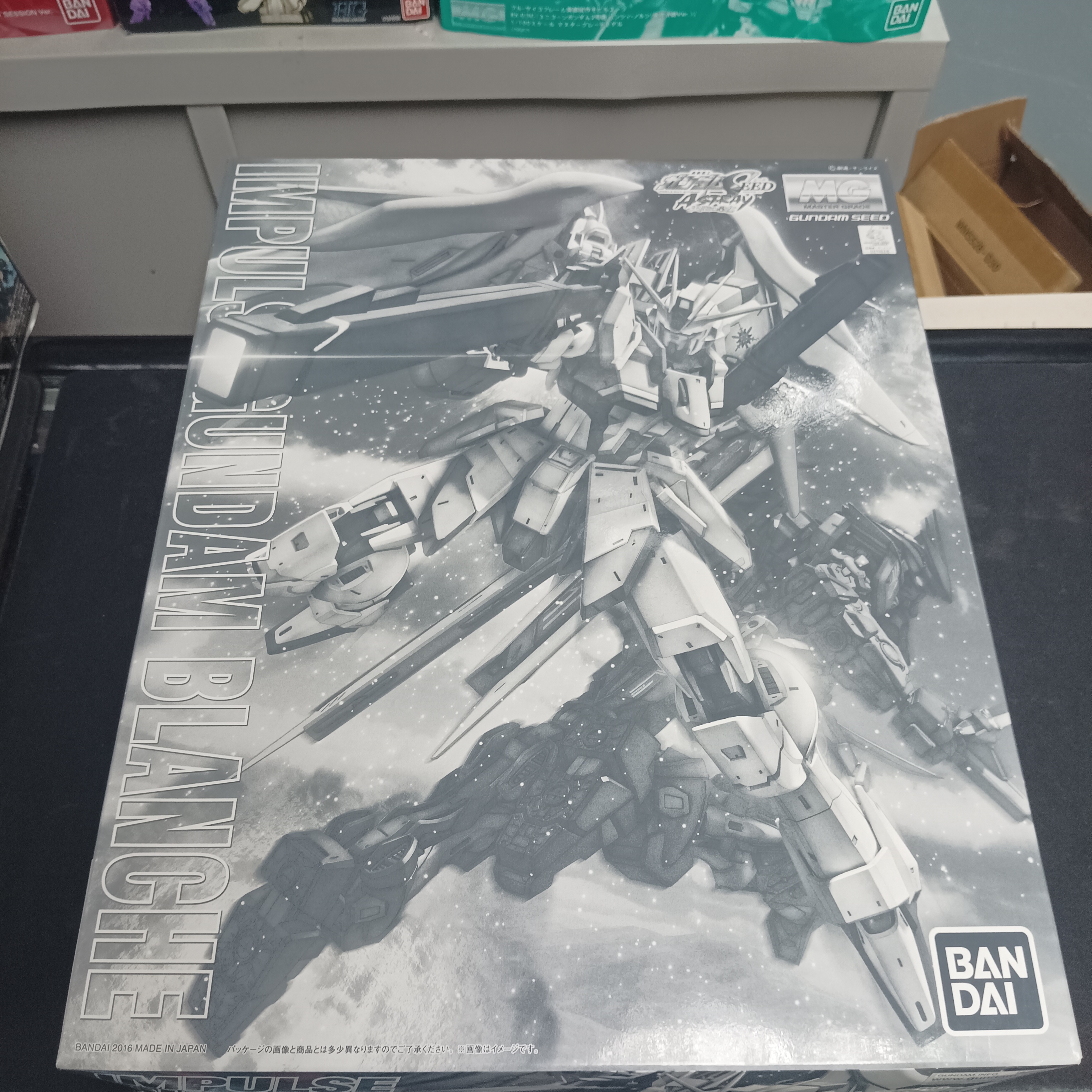 MG 1/100 Impulse Gundam Blanche