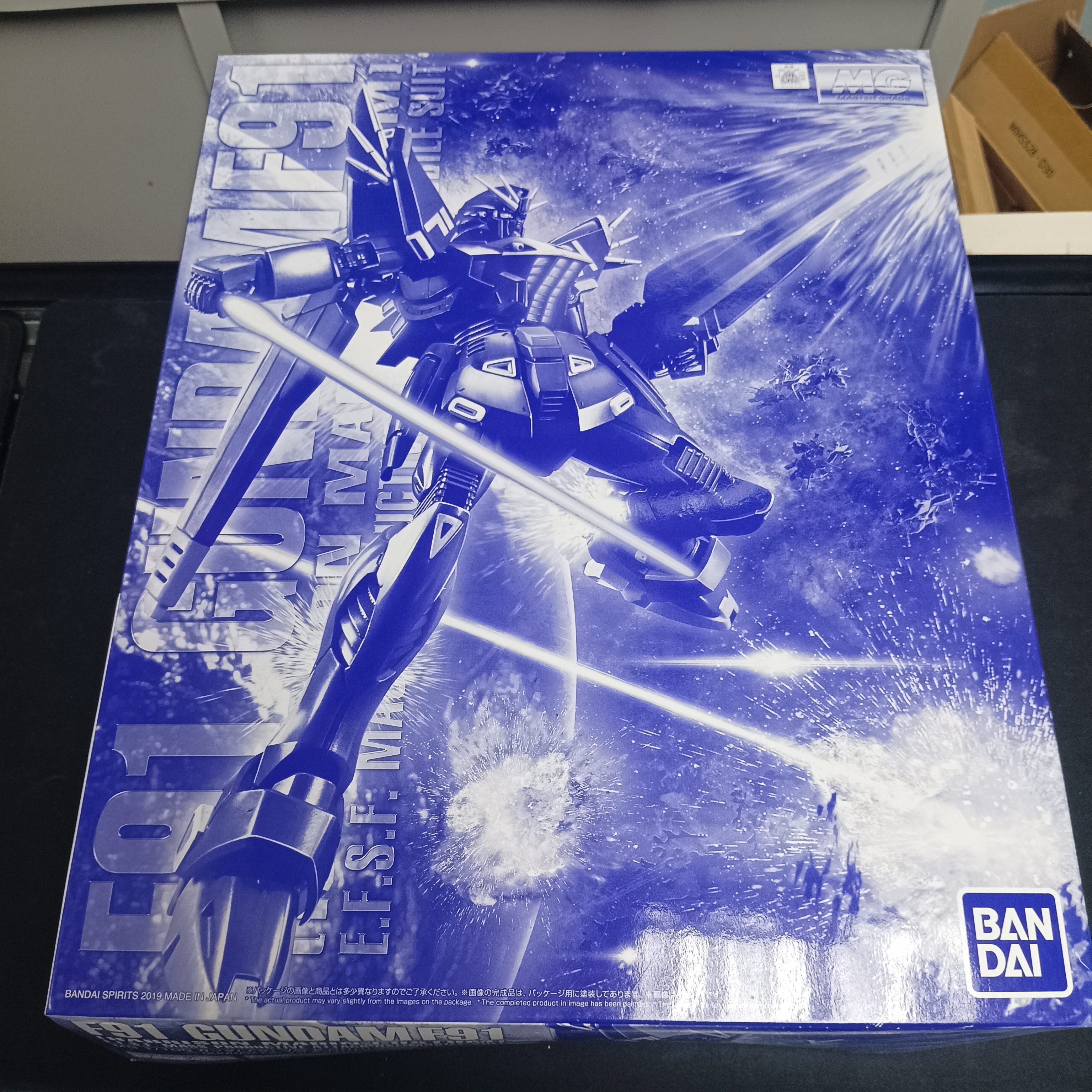 寄賣-MG 1/100 Gundam F91 Ver. 2.0 (Harrison Madin Custom)